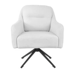 Fauteuil Draaibaar - Stof Beige - 75x70x85cm - Matthias -Leenbakker Winkel 008057c9d54742dd934e45e9823ff0f1