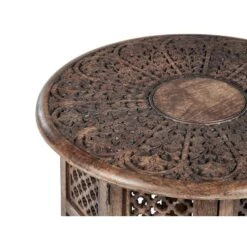 KUMALI - Bijzettafel - Donkere Houtkleur - Mangohout 9 KUMALI - Bijzettafel - Donkere Houtkleur - Mangohout -Leenbakker Winkel 00f5f5bb413242cebfc3088c0e7336df