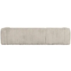 WOOOD Bean Hoekbank Links - Ribstof - Naturel - 73x305x96 -Leenbakker Winkel 012cd79cf6f64cffa26ddb019eb464bc