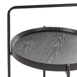 EVART - Bijzettafel - Zwart - Hout -Leenbakker Winkel 02373cb6ce0b488ba897b7a55501e0a3