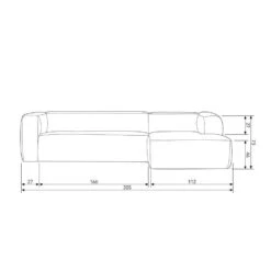 WOOOD Bean Hoekbank Rechts - Recycle Leer - Cognac - 73x305x96 15 WOOOD Bean Hoekbank Rechts - Recycle Leer - Cognac - 73x305x96 -Leenbakker Winkel 02baf193c11b47ebbbe770e3d36d8924 2