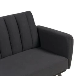 VIMMERBY - Slaapbank - Zwart - Polyester -Leenbakker Winkel 071fa37c297a453d977f5f2ac24bc99e