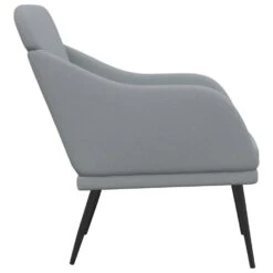 VidaXL Fauteuil 63x76x80 Cm Stof Lichtgrijs 7 VidaXL Fauteuil 63x76x80 Cm Stof Lichtgrijs -Leenbakker Winkel 0735dc2deb744a4b90815b2e69137051