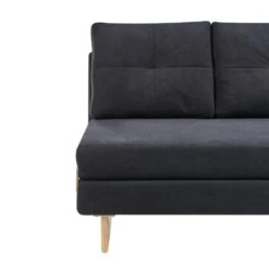 JERSLEV - 2-zits Slaapbank - Zwart - Stof -Leenbakker Winkel 083624f4591e42a8aee4f0f9e96002c8