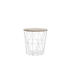 Beliani Bijzettafel LANARK - Wit Mdf 6 Beliani Bijzettafel LANARK - Wit Mdf -Leenbakker Winkel 08c03528b17c44db86f5a23c233c5351