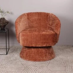 DS4U - Kenny Gestoffeerde Fauteuil - Roestbruin 8 DS4U - Kenny Gestoffeerde Fauteuil - Roestbruin -Leenbakker Winkel 09111e2a23274d1bbfee7e8960b95749