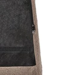 DRAMMEN - Chesterfield Fauteuil - Bruin - Bouclé -Leenbakker Winkel 0f8966599a8a4936b1eff67d31159345