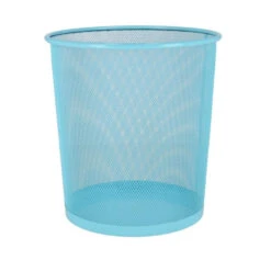 Gerimport Prullenmand - Blauw - 9L - Metaal