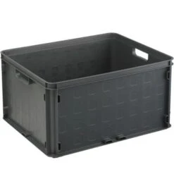 Square Gesloten Krat 52L Antraciet