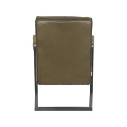 LABEL51 Fauteuil Denmark - Army Green - Microfiber -Leenbakker Winkel 1000028404 0103