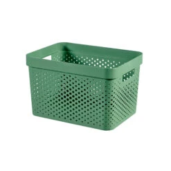 Curver Infinity Recycled Dots Opbergbox - 17L - 3 Stuks - Groen 7 Curver Infinity Recycled Dots Opbergbox - 17L - 3 Stuks - Groen -Leenbakker Winkel 1000031549 0103