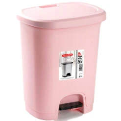 PlasticForte Pedaalemmer - Lichtroze - 8 L - 30 Cm