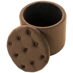 Clp Poef Pantine Bruin 6 Clp Poef Pantine Bruin -Leenbakker Winkel 1000045333 0102