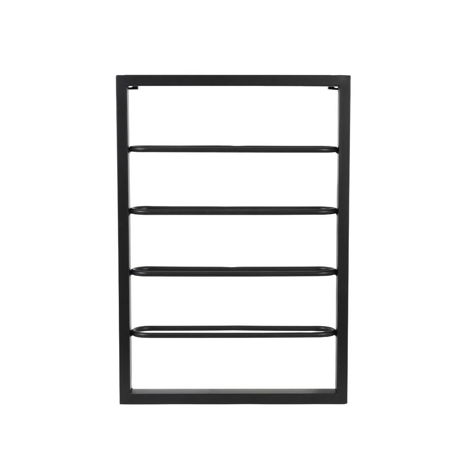 Wijnrek Amore - Zwart - 4 Flessen 1 Wijnrek Amore - Zwart - 4 Flessen