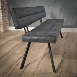 Hoyz - Eetkamerbank 180 Cm - Kunstleer - 4 Personen -Leenbakker Winkel 1000058887 0103