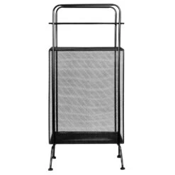 QUVIO Bijzettafel Metaal Mesh - Zwart -Leenbakker Winkel 1000071927 0102