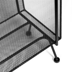 QUVIO Bijzettafel Metaal Mesh - Zwart -Leenbakker Winkel 1000071927 0103