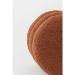 Poef Kimi - Oranje - Ø40cm 7 Poef Kimi - Oranje - Ø40cm -Leenbakker Winkel 1000072863 0111