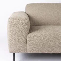 Puur Sylvia 2,5-zits Bank - Stof - Taupe -Leenbakker Winkel 1000074294 0103