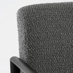 Mica Decorations Symon Fauteuil - Donkergrijs -Leenbakker Winkel 1000077756 0103