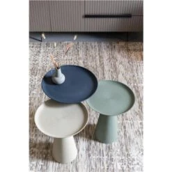 Giga Meubel Sidetable Creme - 34,50x34,50x41,50cm - Aluminium - Tafel Ringar 6 Giga Meubel Sidetable Creme - 34,50x34,50x41,50cm - Aluminium - Tafel Ringar -Leenbakker Winkel 1000079160 0102