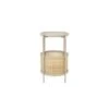 Giga Meubel Sidetable Zand - 30x30x50cm - Rotan - Sidetable Makoto