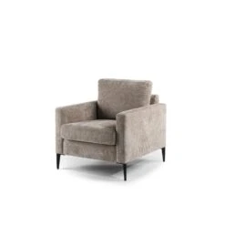 Fauteuil Flora Champagne Stof - Stof - Beige