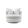 Loveseat Rond - Beige - Stof - 94x88x84cm - Thony