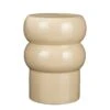 Mica Decorations Vendi Bijzettafel - H44 X Ø32 Cm - Keramiek - Crème