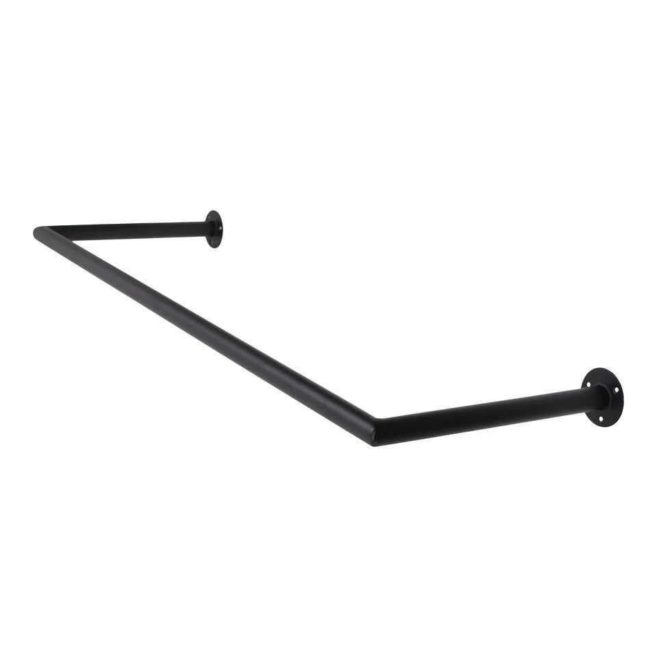 LOFT42 Kyra Wand Kledingrek - Metaal - 90x30x2 1 LOFT42 Kyra Wand Kledingrek - Metaal - 90x30x2