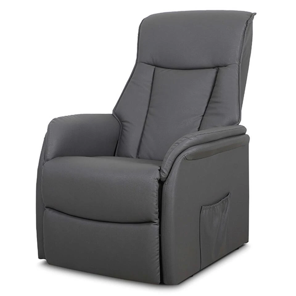 Elektrische Relaxfauteuil Miranda-grijs 1 Elektrische Relaxfauteuil Miranda-grijs