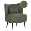 OTSBY - Fauteuil - Donkergroen - Bouclé