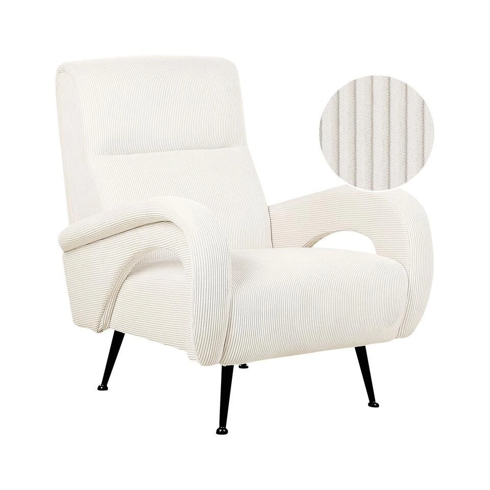 SVALOV - Fauteuil - Crème - Corduroy 1 SVALOV - Fauteuil - Crème - Corduroy