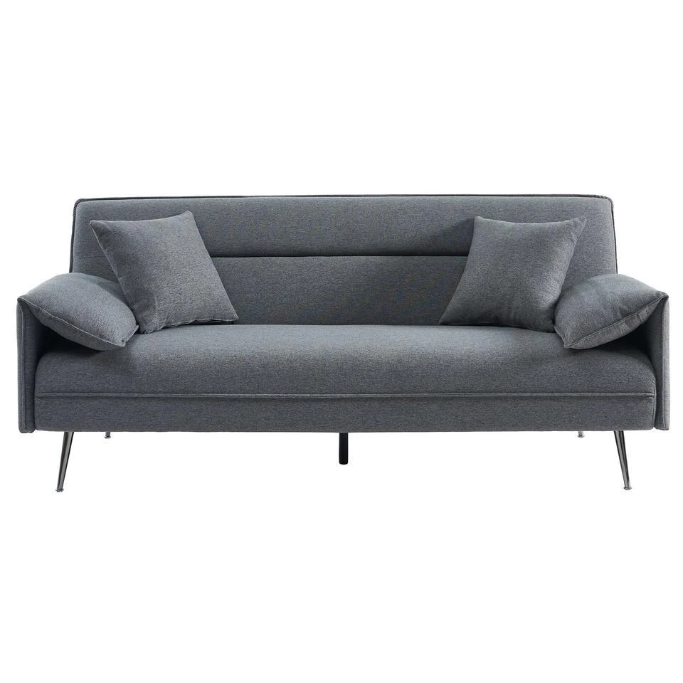 Rousseau Grijs Sivas Slaapbank - Eucalyptus Frame - H-H 95 X B-L 199 X D-P 89 Cm 1 Rousseau Grijs Sivas Slaapbank - Eucalyptus Frame - H-H 95 X B-L 199 X D-P 89 Cm