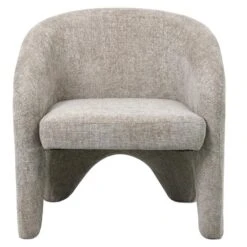 Fauteuil Stof Beige - Incl. Armleuning - 74x73x75cm - Jackie