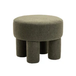 Poef Demi - Bouclé Groen