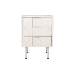 Housecraft Funk Bijzettafel/Nachtkastje/ Ladekastje Beige