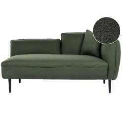 CHEVANNES - Chaise Longue - Groen - Polyester