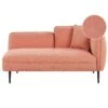 CHEVANNES - Chaise Longue - Roze - - Polyester