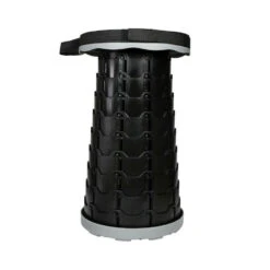 Benson Opvouwbare Kruk - Grijs - Kunststof - Inklapbare Stoel