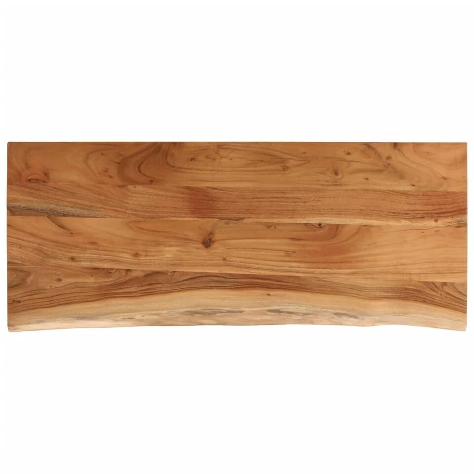 VidaXL - Tafelblad - Bruin - Hout - 110 X 40 X 3.8 Cm 1 VidaXL - Tafelblad - Bruin - Hout - 110 X 40 X 3.8 Cm
