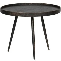 WOOOD Bounds Bijzettafel L - Metaal - Antique Goud - 44x58x58