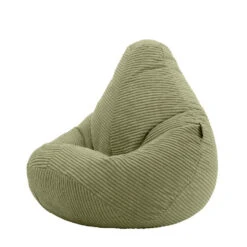 Icon Kinderzitzakken Dalton - Corduroy Zitzak - Saliegroen