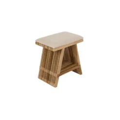 Housecraft Living Djia Krukje Teak Hout - Bruin