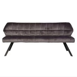 Fraaai - Ramon Eetkamerbank 180 Cm Velvet Antraciet