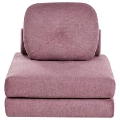 OLDEN - Slaapbank - Roze - Stof