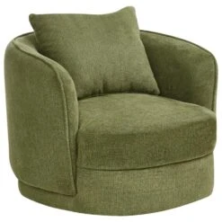 ANDALEN - Fauteuil - Groen - Polyester