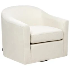 MAGNOR - Fauteuil - Lichtbeige - Polyester