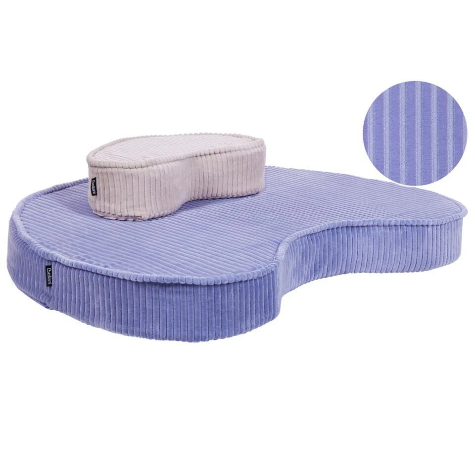 NILI - Vloerkussen - Lichtviolet - Fluweel 1 NILI - Vloerkussen - Lichtviolet - Fluweel