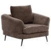 KJAER - Fauteuil - Donkerbruin - Chenille